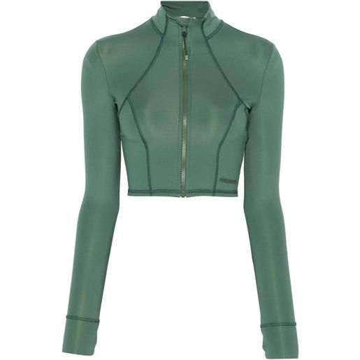 Patrizia Pepe giacca con zip - verde