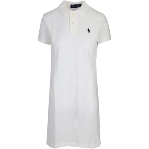 Polo Ralph Lauren abito corto - bianco