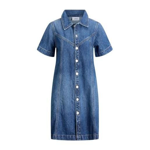 JJXX jack & jones jxamara a shape s dress r282 dnm ln, media blu denim, xl