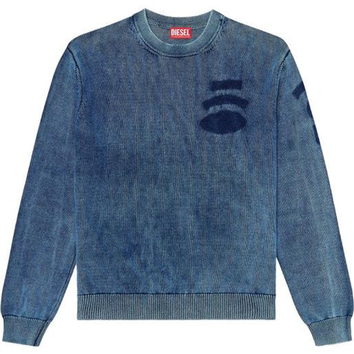 Diesel felpa k-perne - blu