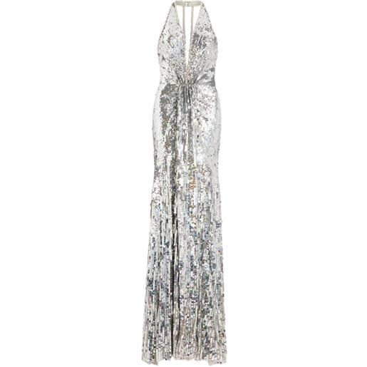 Jenny Packham abito da sera lisette - argento