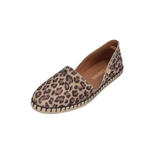 VERBENAS espadrilles da donna carmen leo camel, leo camel, 42 eu