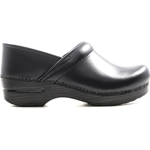 DANSKO zoccolo donna nero in pelle