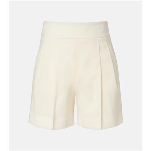 Max Mara shorts in lana vergine