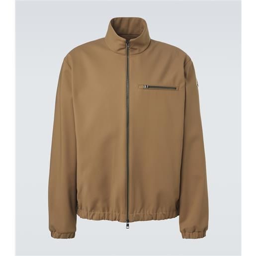 Moncler giacca in misto cotone