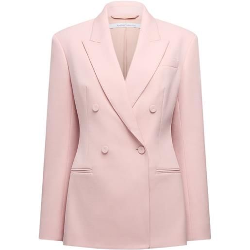Another Tomorrow giacca sartoriale doppiopetto - rosa