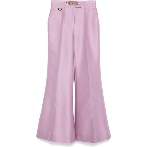 ZIMMERMANN pantaloni illustration - rosa