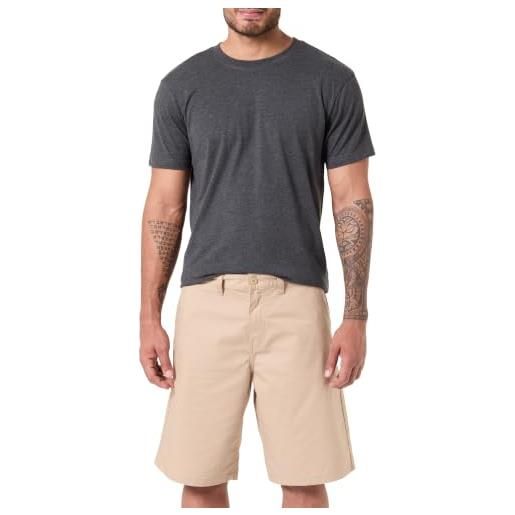 Vans authentic chino pantaloncini larghi, nero, 33, nero, 33w