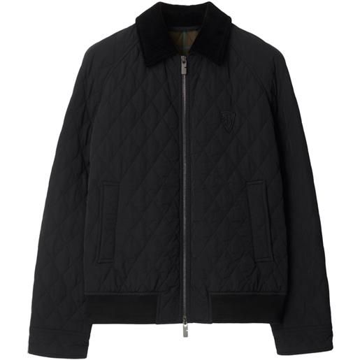 Burberry giacca trapuntata - nero