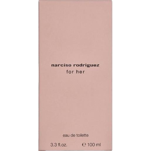 Narciso Rodriguez for her eau de toilette spray 100 ml