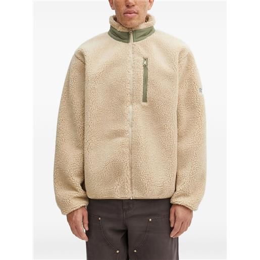 NO PROBLEMO giacca in pile con zip - toni neutri