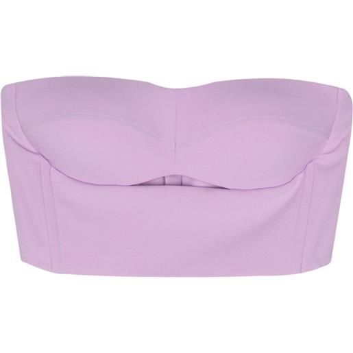 Patrizia Pepe top corto - viola