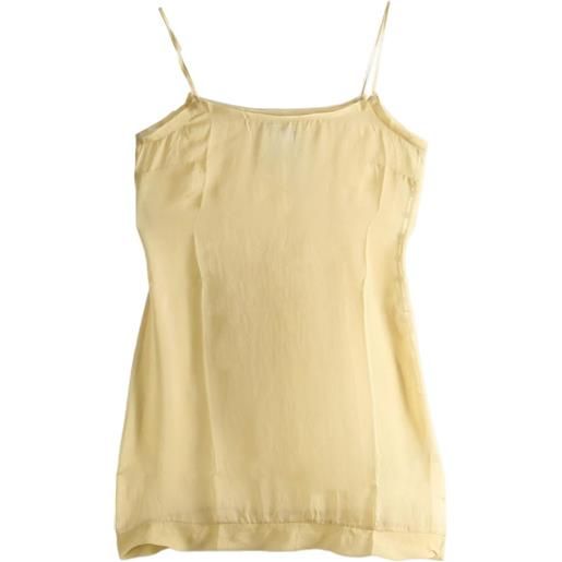 Paloma Wool abito corto enos con spalline sottili - giallo