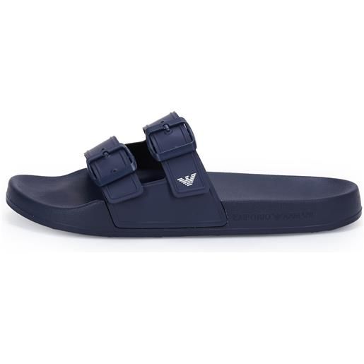 Emporio Armani ciabatte Emporio Armani tinta unita blue