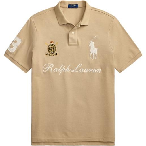 Polo Ralph Lauren polo big pony con ricamo - toni neutri