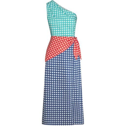 Simon Miller abito belem midi monospalla - blu