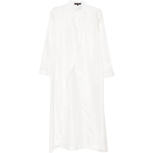 Biyan camicia in crêpe di seta - toni neutri