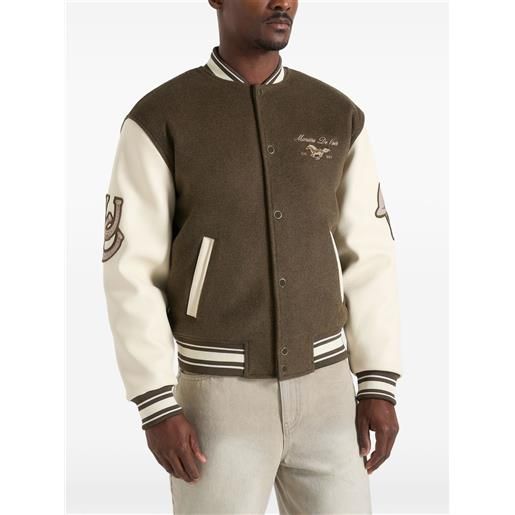 Manière De Voir giacca varsity - marrone