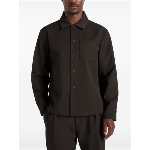 Manière De Voir giacca-camicia valentin sartoriale - marrone