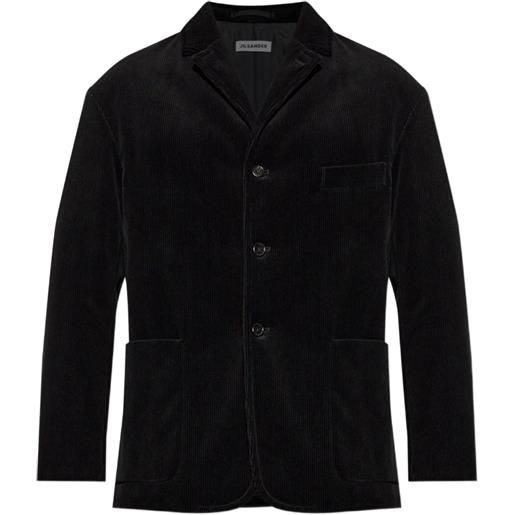 Jil Sander blazer a coste - nero