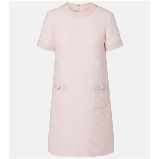 Valentino abito corto vgold in tweed