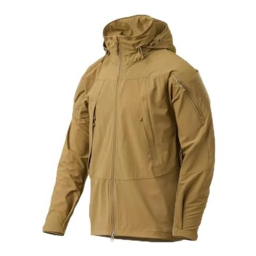 Helikon-Tex trooper mk2 giacca impermeabile con cappuccio, coyote, xxl