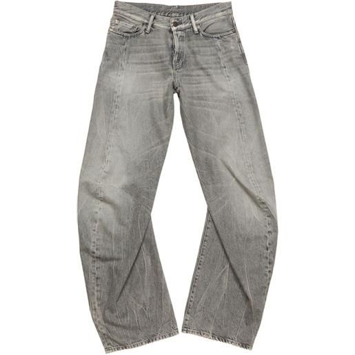 Acne Studios jeans con effetto schiarito - grigio