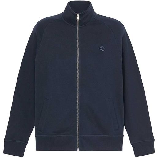 TIMBERLAND felpa con zip intera exeter river blu scuro