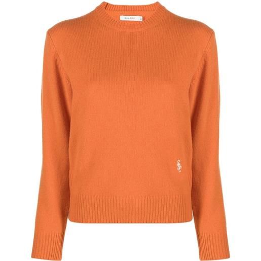 Sporty & Rich maglione girocollo - arancione