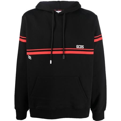 GCDS felpa con cappuccio - nero