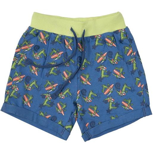 Mawi pantaloncino jersey bimbo blue stampato