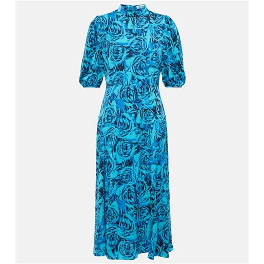 Diane von Furstenberg abito midi nella in crêpe