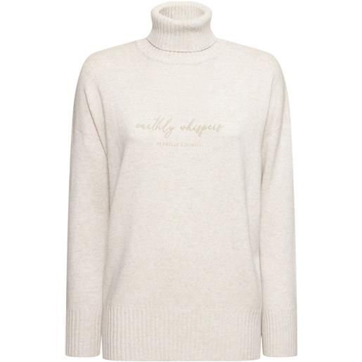 Brunello cucinelli wool blend sweater