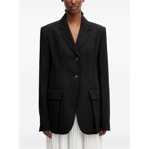 Sportmax blazer monopetto - nero