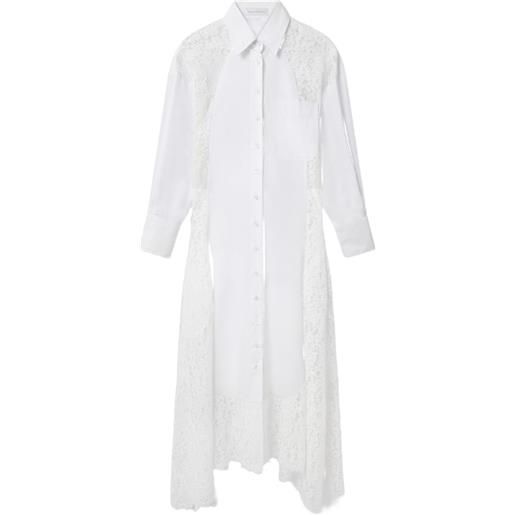 Stella McCartney abito asimmetrico - bianco