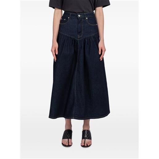 GANNI gonna denim - blu