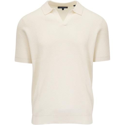 Pya t-shirt in maglia con lavorazione a nido d'ape - toni neutri
