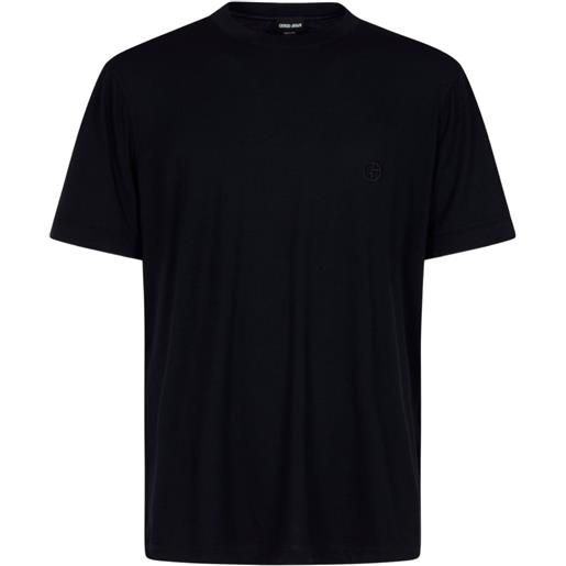 Giorgio Armani t-shirt con logo - nero