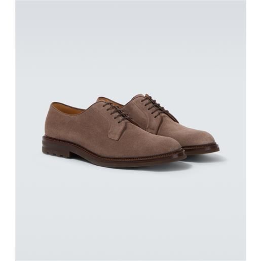 Brunello Cucinelli stringate derby in suede