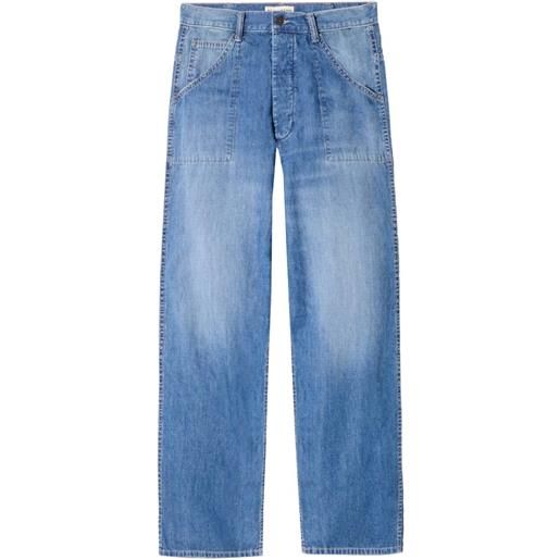 Nili Lotan jeans con tasche applicate - blu