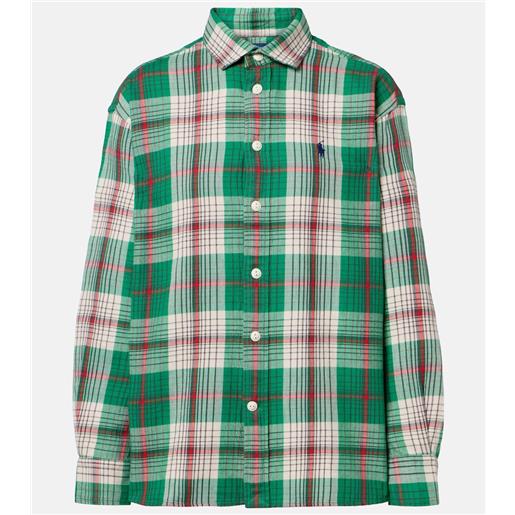 Polo Ralph Lauren camicia in twill di cotone a quadri