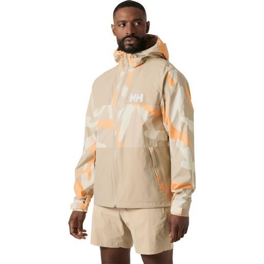 HELLY HANSEN ace graphic rain jacket giacca uomo