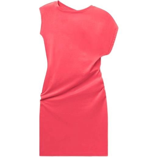 AGOLDE abito corto smanicato - rosso