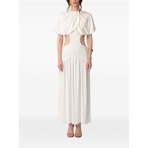 CONCEPTO abito lungo solea con dettaglio cut-out - toni neutri