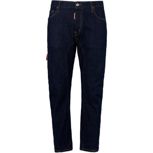 DSQUARED2 jeans cottage new biker - blu