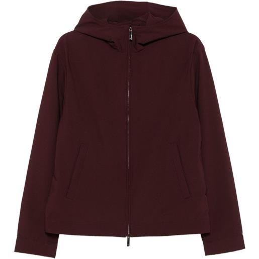 Emporio Armani giacca con zip - rosso