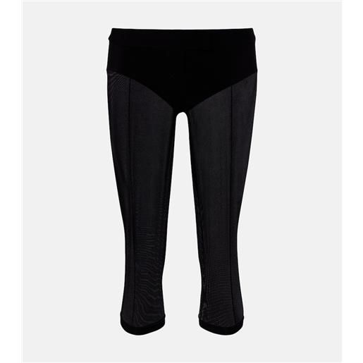 Magda Butrym pantaloni capri skinny e slip