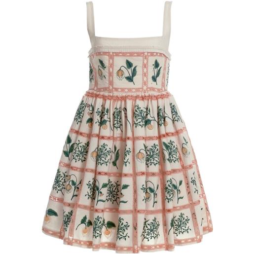 Agua By Agua Bendita abito barbara mini uchuva - toni neutri