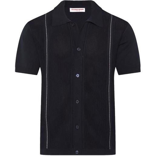 Orlebar Brown camicia roddy - blu