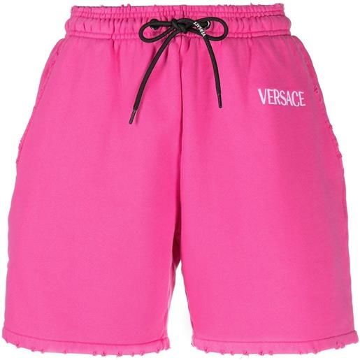 Versace bermuda con coulisse - rosa